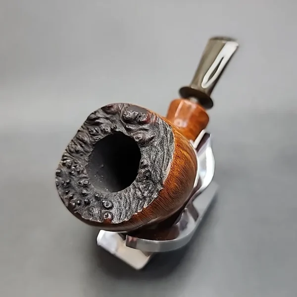 Bennie Joe Pipes Smooth Nosewarmer Handmade Briar Pipe, New - Image 4