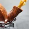 Bari Handmade Smooth Bent Freehand Estate Briar Pipe [SOLD OUT] - Image 4