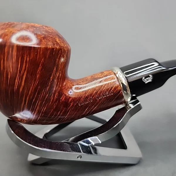 Viking Classic Smooth Bent Dublin Estate Briar Pipe, Unsmoked [SOLD OUT] - Image 4