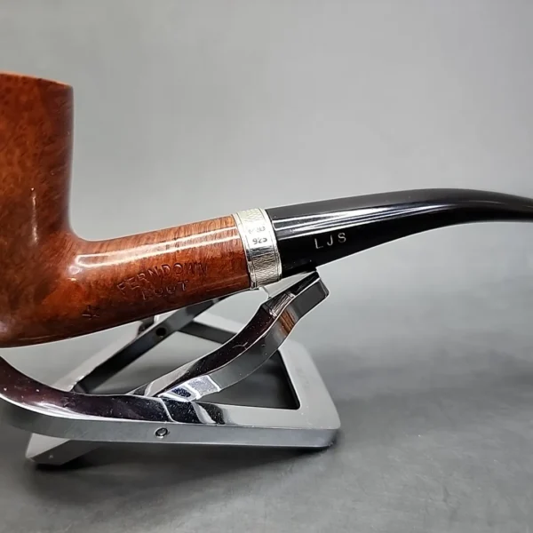 Ferndown Root 1 Star Smooth Bent Billiard Estate Briar Pipe [SOLD] - Image 4