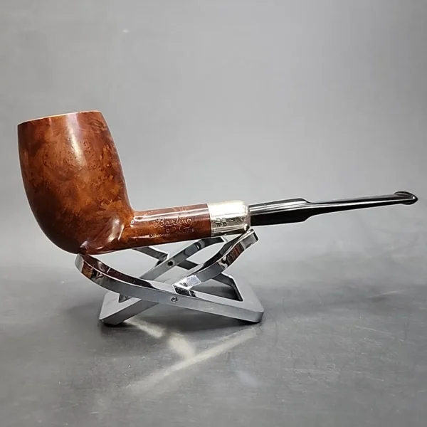 Barling T.V.F. 5697 Military Mount Straight Billiard Estate Briar Pipe [SOLD OUT] - Image 4