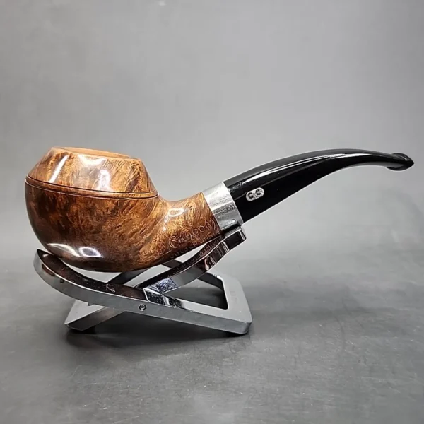 Chacom Golden Grain Smooth Bent Rhodesian Estate Briar Pipe, Unsmoked [SOLD OUT] - Image 4