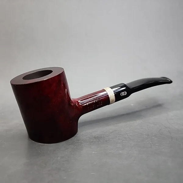 Chacom Silver Line 145 Smooth Poker Estate Briar Pipe, Unsmoked [SOLD OUT] - Image 4