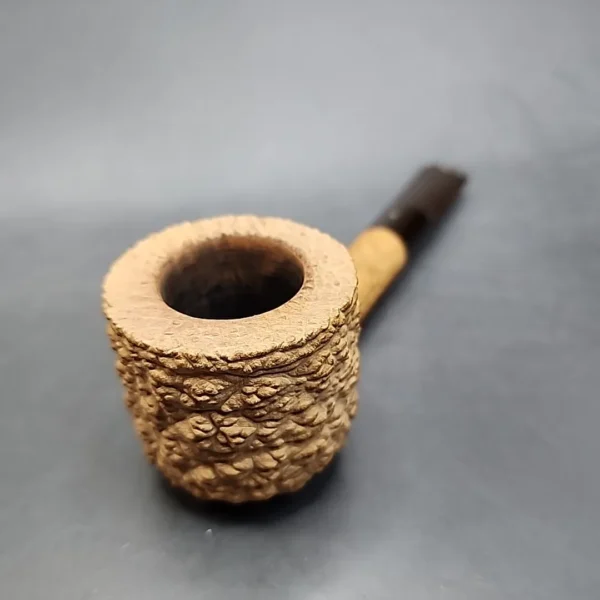 Savinelli Punto Oro Corallo 132 EX Straight Pot Estate Briar Pipe, Italian Estates [SOLD OUT] - Image 4