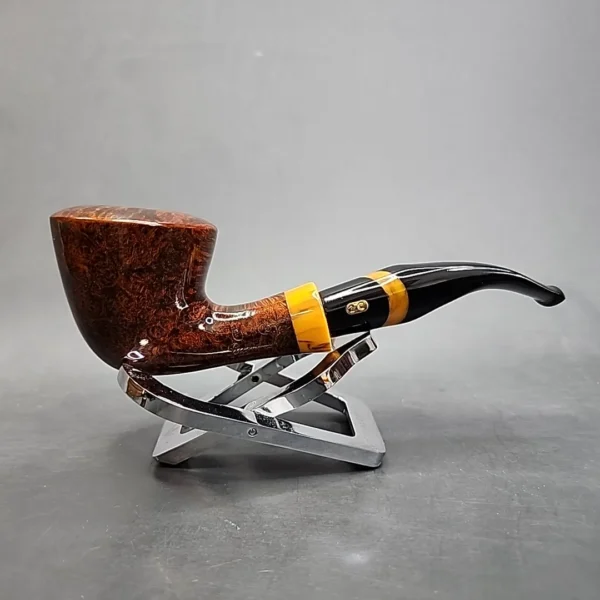 Chacom Richmond 266 Smooth Bent Dublin Estate Briar Pipe, Unsmoked - Image 4