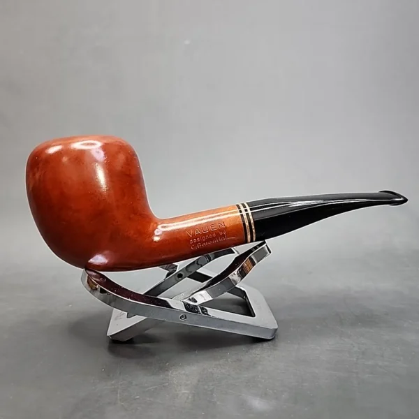 Vauen Design by Barontini Smooth Pear Estate Briar Pipe, Unsmoked, 9mm - Image 4