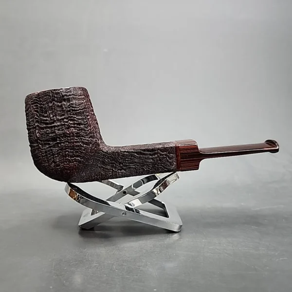 Jack Howell 2020 Sandblasted Panel Estate Briar Pipe [SOLD OUT] - Image 4