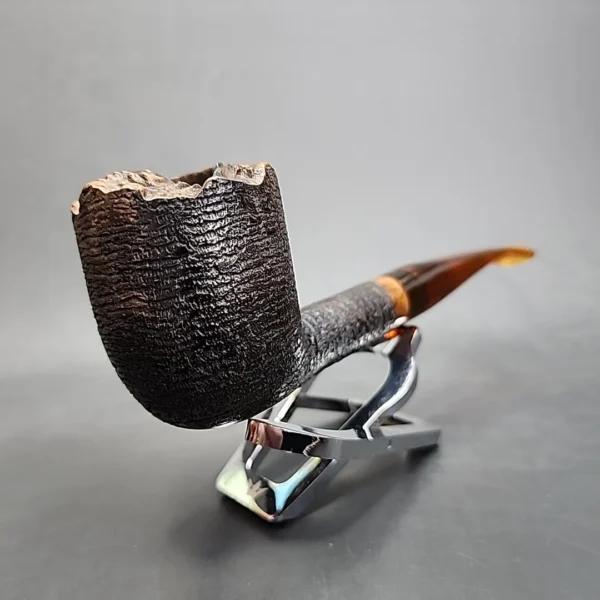 Jack Howell Rusticated Dublin Estate Briar Pipe [SOLD OUT] - Image 4