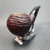 Ryan Alden Ace Sandblasted Bent Author Estate Briar Pipe [SOLD OUT] - Image 4