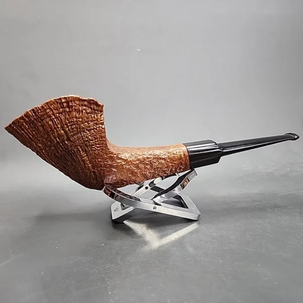 Charatan's Make Free Hand Relief Extra Large Estate Briar Pipe, English Estates - Image 4
