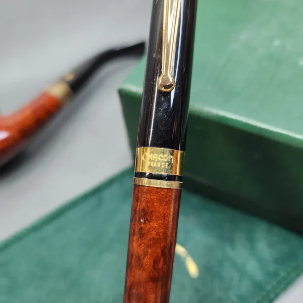 Chacom Inspire Pipe and Briar Pen Set, Estate Briar Pipe, Unsmoked [SOLD OUT] - Image 4