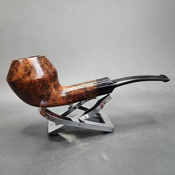 Orlik London 5378 Smooth Bent Rhodesian Estate Briar Pipe, Unsmoked [SOLD OUT] - Image 4