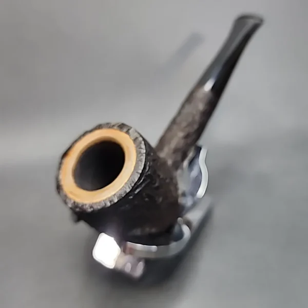 Kiko 86F Rusticated Meerschaum Lined Estate Briar Pipe [SOLD OUT] - Image 4