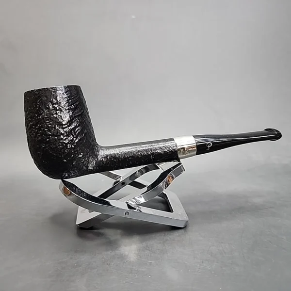 Rare Liverpool Shape Peterson Estate Sandblasted Briar Pipe, Irish Estates [SOLD OUT] - Image 4