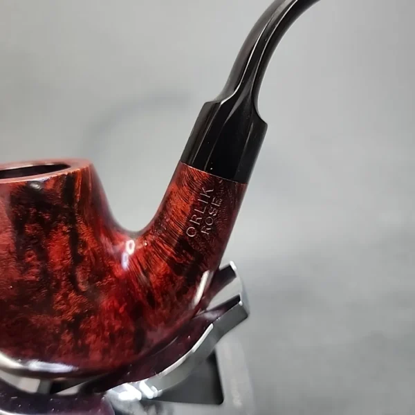Orlik Rose 21478 Smooth Oom Paul Estate Briar Pipe, Unsmoked [SOLD OUT] - Image 4