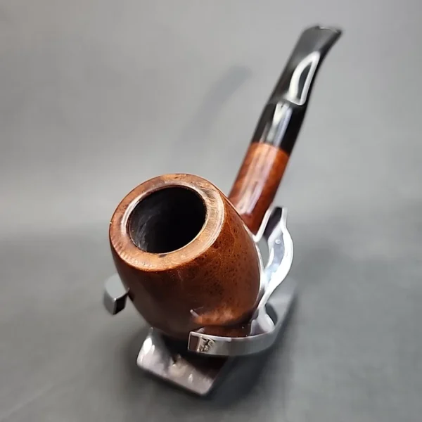 Georg Jensen 42, Smooth Bent Egg Estate Briar Pipe - Image 4