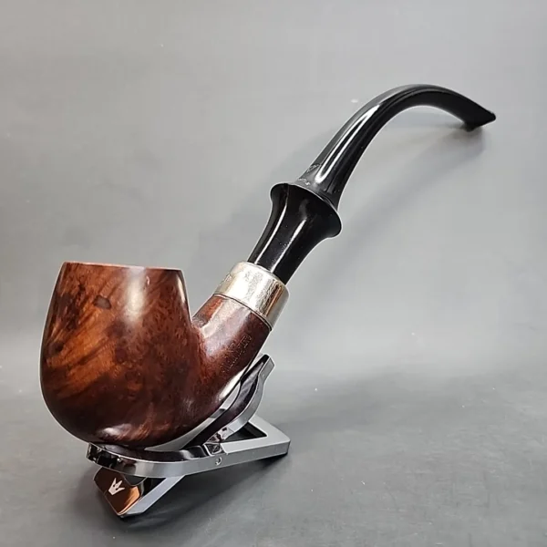 WDC Jumbo Wellington Bent Estate Briar Pipe - Image 4