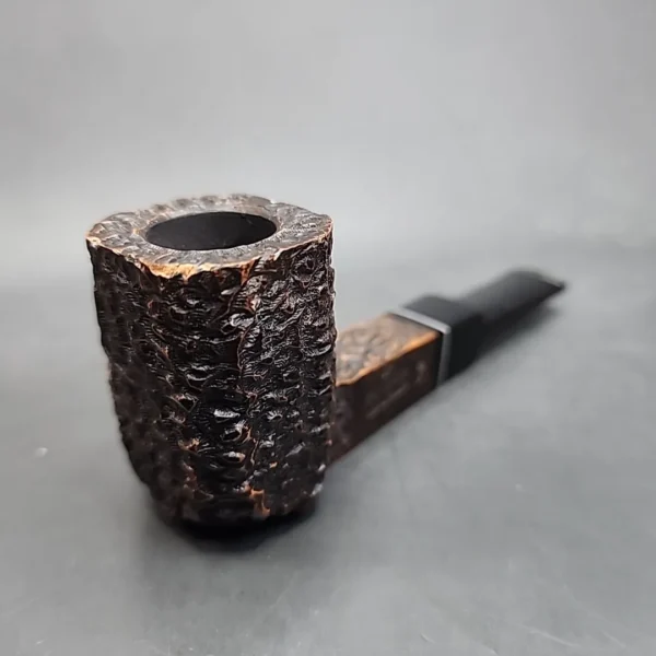 Sir Del Nobile Rusticated Panel Estate Briar Pipe, Unsmoked - Image 4