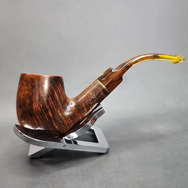 BBB Tasman 4278 Smooth Bent Billiard Estate Briar Pipe, Unsmoked [SOLD OUT] - Image 4