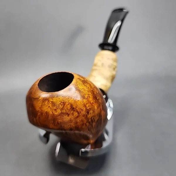 Bennie Joe Pipes Smooth Ballerina Handmade Briar Pipe, New [SOLD OUT] - Image 5