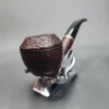 Vauen 5202 Sandblasted Bent Rhodesian Estate Briar Pipe, Unsmoked 9mm - Image 5