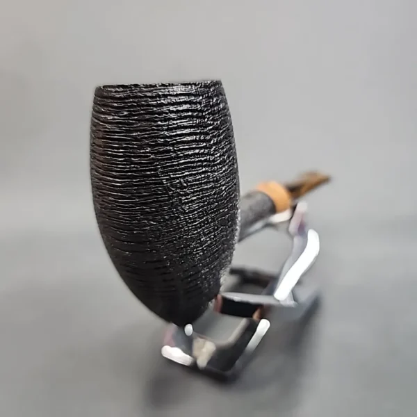 La Biota Rusticated Morta Handmade Pipe, New - Image 5