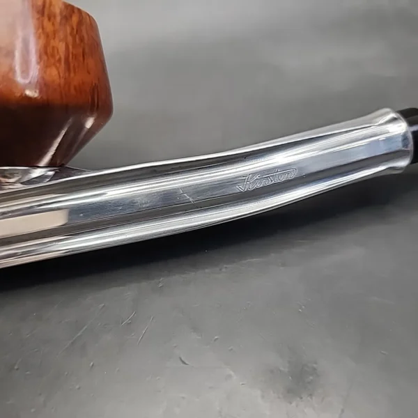 Kirsten T Metal and Briar Estate Pipe [SOLD OUT] - Image 5