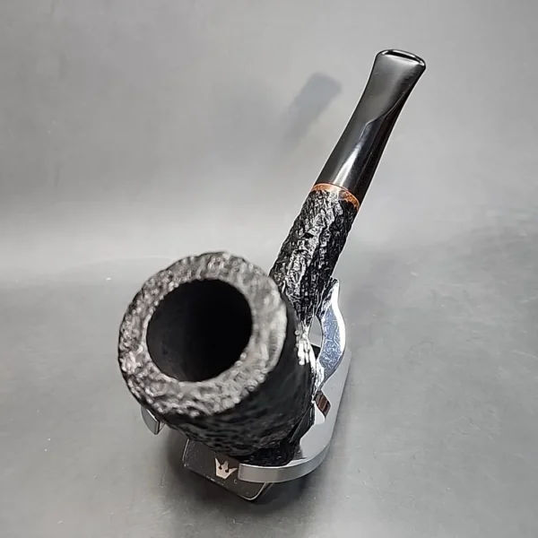 Charatans Make 4420 Sandblasted Straight Billiard Estate Briar Pipe - Image 5