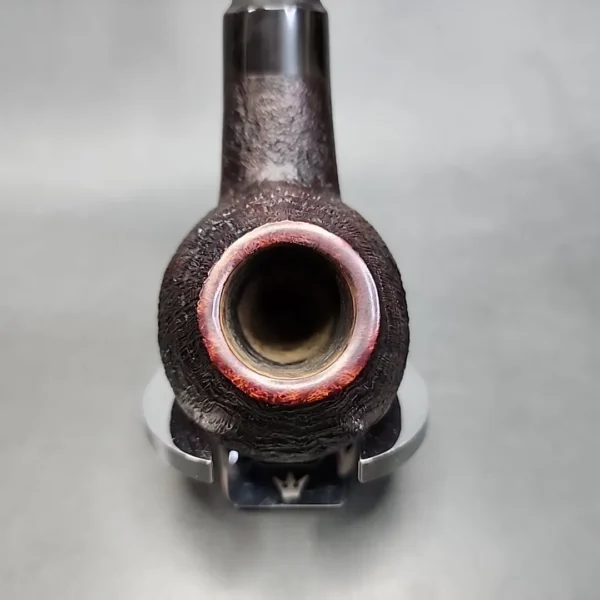 Jared Coles 2022 Sandblasted Squat Tomato Handmade Estate Briar Pipe [SOLD OUT] - Image 5