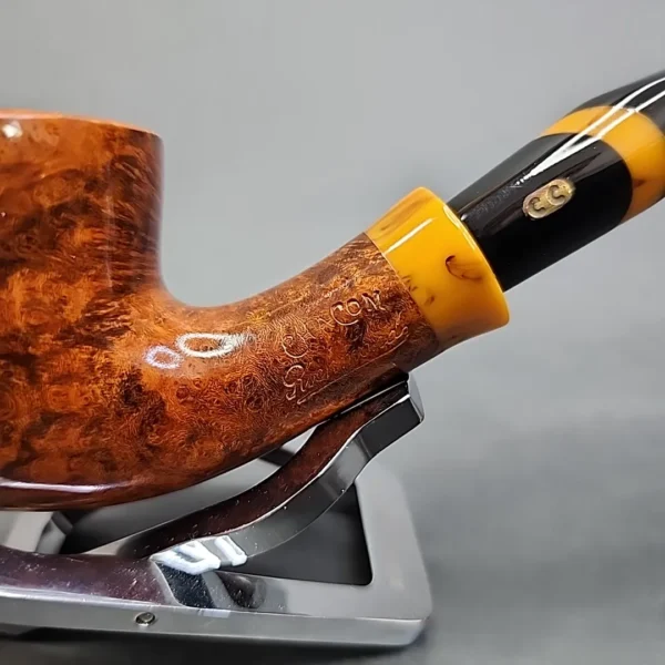 Chacom Richmond 403 Smooth Bent Dublin Estate Briar Pipe, Unsmoked [SOLD OUT] - Image 5