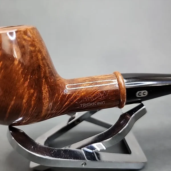 Chacom Trekking 263 Smooth Straight Apple Estate Briar Pipe Unsmoked, 9mm / Adapter - Image 5