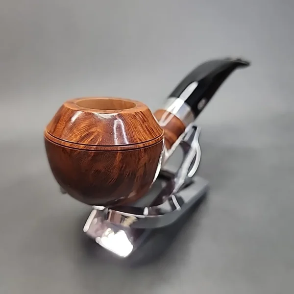 Chacom Golden Grain Smooth Bent Rhodesian Estate Briar Pipe, Unsmoked [SOLD OUT] - Image 5