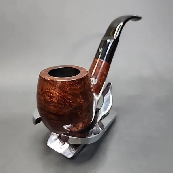 Astleys of London Smooth Bent Apple Estate Briar Pipe - Image 5