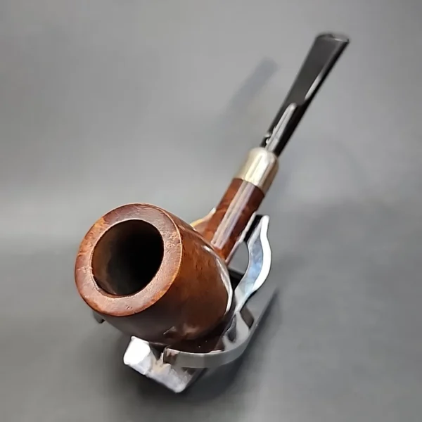 Barling T.V.F. 5697 Military Mount Straight Billiard Estate Briar Pipe [SOLD OUT] - Image 5