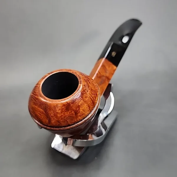 Design Berlin Rico's-02 Smooth Bent Bulldog, Estate Briar Pipe, Unsmoked, 9mm [SOLD OUT] - Image 5