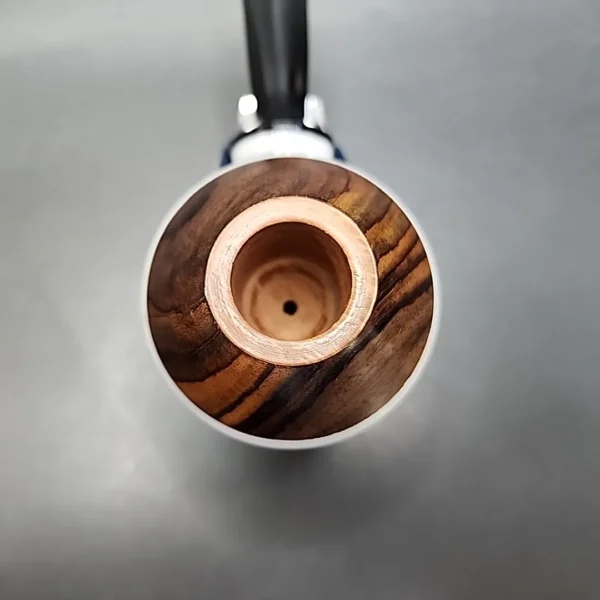 Karim Rusticated Sitter Briar Calabash, New - Image 5