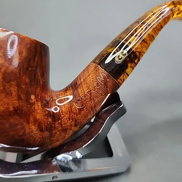 Chacom Baltik 214, Smooth Bent Estate Briar Pipe, Unsmoked [SOLD OUT] - Image 5