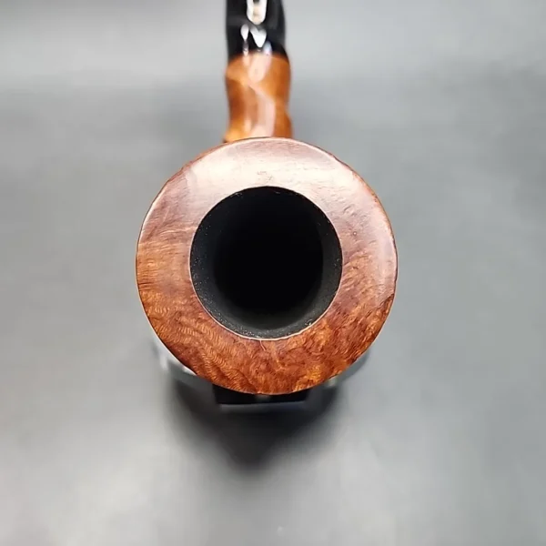 Radice Rind GO Spiral Shank Billiard Estate Briar Pipe, Italian Estates [SOLD OUT] - Image 5