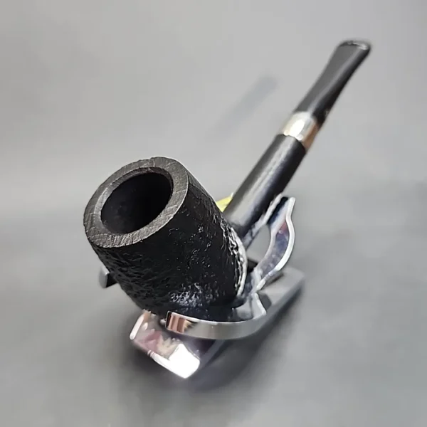 Rare Liverpool Shape Peterson Estate Sandblasted Briar Pipe, Irish Estates [SOLD OUT] - Image 5