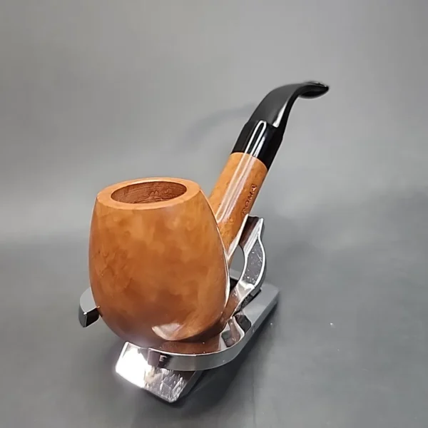 Roma Smooth Bent Estate Briar Pipe, Unsmoked [SOLD OUT] - Image 5