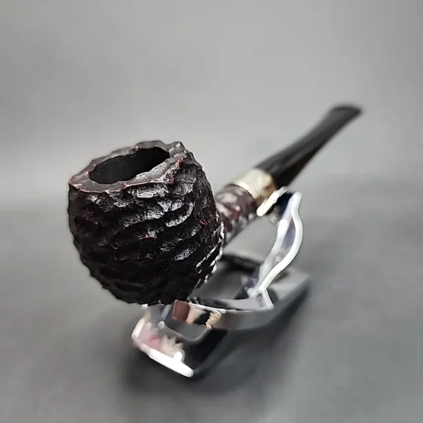 Peterson Donegal Rocky 85 Rusticated Briar Pipe, Fishtail - Image 5