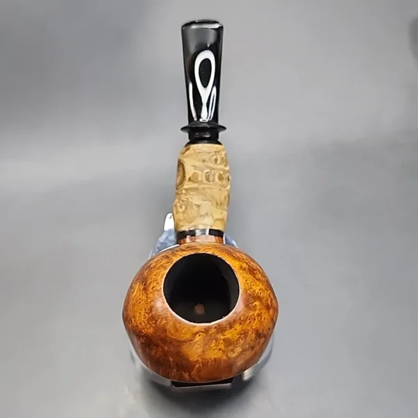 Bennie Joe Pipes Smooth Ballerina Handmade Briar Pipe, New [SOLD OUT] - Image 6