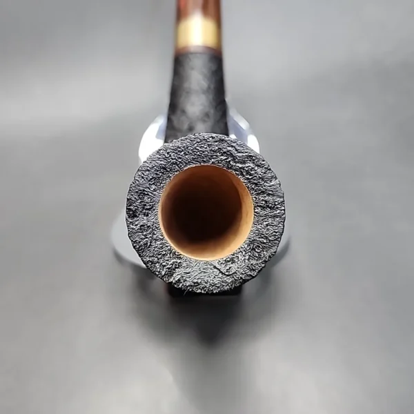 Rad Davis 2011 Sandblasted Zulu Estate Briar Pipe, Unsmoked [SOLD OUT] - Image 6