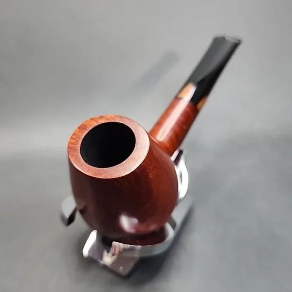 Vauen by Barontini 64, Smooth Straight Brandy Estate Briar Pipe, Unsmoked, 9mm - Image 6