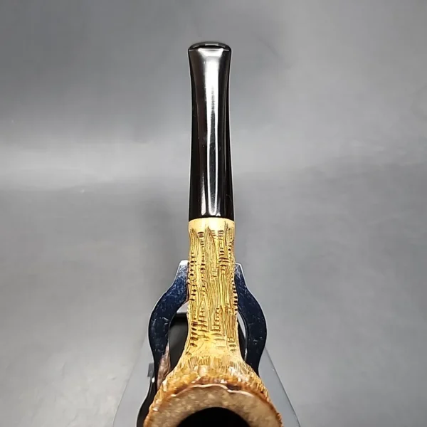 Kiko Rusticated African Meerschaum Pipe [SOLD OUT] - Image 6