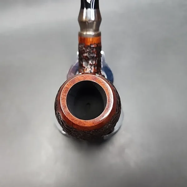 Vauen Select 373 Rusticated Bent Egg Estate Briar Pipe, Unsmoked, 9mm [SOLD OUT] - Image 6