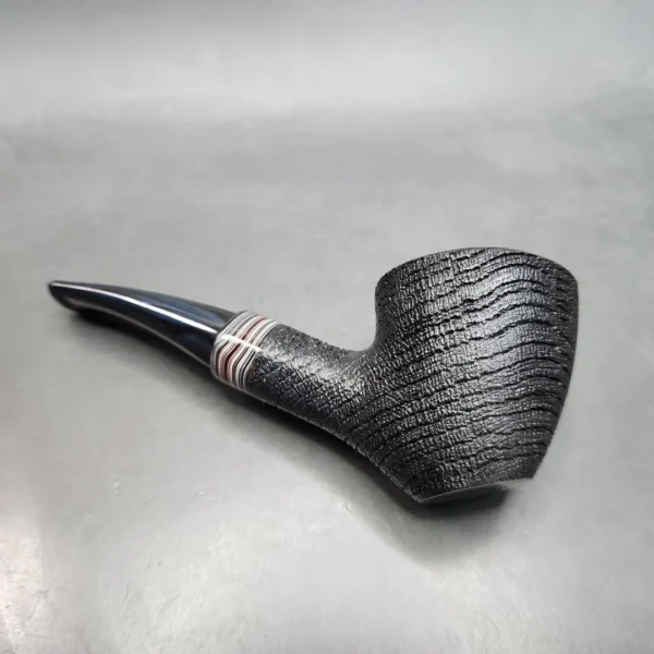 La Biota Morta Bent Dublin Handmade Pipe, New - Image 6