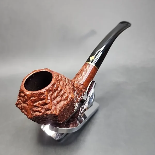BBB Bolder Grain 10 Rusticated Estate Briar Pipe, Unsmoked [SOLD OUT] - Image 6