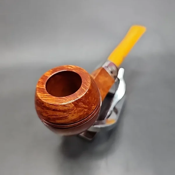 Peterson Kapp-Royal Smooth Straight Bulldog Estate Briar Pipe, Unsmoked [SOLD OUT] - Image 6