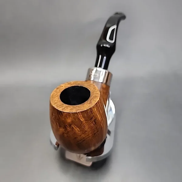 Peterson Premier 307 Smooth Bent Billiard Estate Briar Pipe, Unsmoked [SOLD OUT] - Image 6